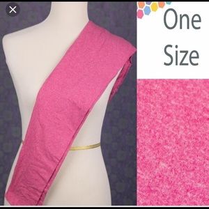 Lularoe Heathers Pink Leggings